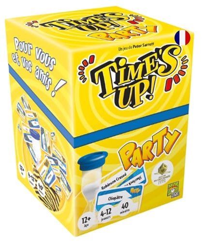 Asmodee – Gesellschaftsspiel – Time's Up - Französische Sprache