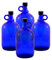 LGL Haushaltswaren GmbH Glasballonflasche/BLAU/Gallone / 2 Liter oder 5 Liter (4 x 2 Liter)