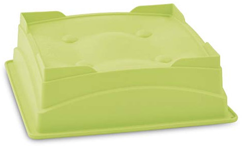 HABI Moule à gâteau Relief Pastel 20x20 cm Silicone Pâtisserie