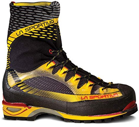 La Sportiva Trango ICE Cube GTX Hiking Shoe, Black/Yellow, 43