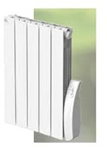 Frico - Radiateur electrique 600W inertie fluide caloporteur horiz 580x475x80mm 5 elements thermostat analogique Alpinia ALP06