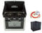 NJ CO-01 Portable Camping Gas Oven & Stove Combo - Outdoor LPG Cooker
