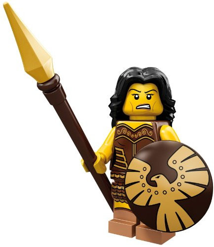 LEGO 71001 - Minifigur Amazone aus Sammelfiguren-Serie 10