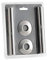 Arroll radiator Pipe cover & Collars Black Nickel 300 x 18mm 300BN
