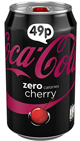 Coca-Cola Zero Sugar Cherry 24 x 330 ml