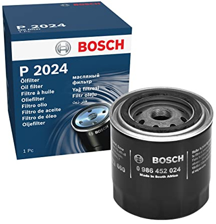 Bosch P2024 - Ölfilter Auto | Kompatibel mit: LTI TX, NISSAN 280ZX,ZXT, ALMERA I, ALMERA I Hatchback, BLUEBIRD, BLUEBIRD, BLUEBIRD, BLUEBIRD Hatchback