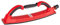 NTools HR 400 Levigatrice manuale flessibile con aspirazione e velcro, 70 x 400 mm | Blocco levigatrice sottovuoto | Levigatura senza polvere: fori di aspirazione e attacco tubo flessibile