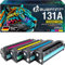 Bubprint 131X kompatibel als Ersatz für 4 Toner HP 131A 131X für HP Laserjet Pro 200 Color MFP M276nw Toner M276n M251n M251nw Color Laserjet Pro CM1415fn CM1415fnw CM1312 CP1525 CP1515N