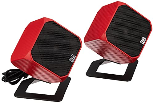 Palo Alto Audio Design cubik HD, rote USB Lautsprecher