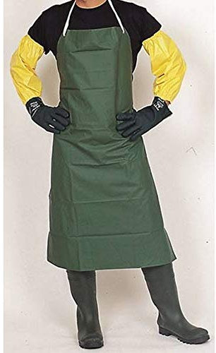MANIVER ma9998 Delantal Protección PVC, Verde