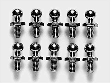 TAMIYA 300050592 - DF-02 Ball Head M3 (10), 5 mm, Silver