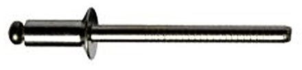 irsa24 25 STK. Blindnieten Nieten Edelstahl A2/A2 Senkkopf (4.0 x 10 mm)