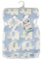 First Steps - Morbida copertina in pile per neonati 75 x 100 cm, con bavaglino in omaggio