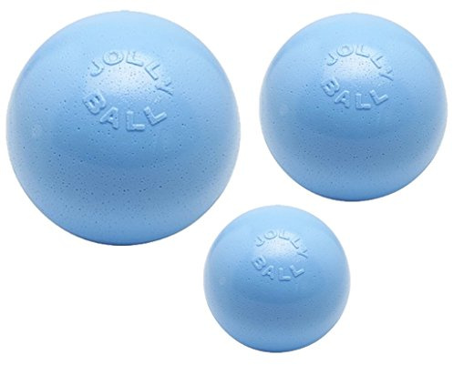 Zen-Kat Jolly Ball Bounce-n Play 11cm Baby Blue (Blue Berry Smell)