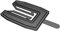 Cale fourchette plastique 30x40mm, ép. 2mm, lot de 100pcs, ref CNP2012