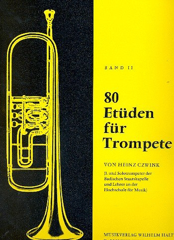 80 Etüden Band 2: für Trompete