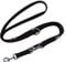 DDOXX Hundeleine Nylon - 2m Hundeleine Kleine Hunde Leicht, 3-Fach Verstellbar - Doppel Welpenleine, 360° Drehbares Drehgelenk, Robust und Langlebig - Klein, Schwarz