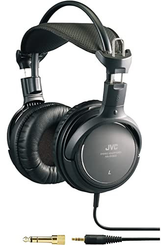JVC HA-RX900 auricular - Auriculares (Negro, Circumaural, 3.5 mm (1/8 ), 7 - 26000 Hz, Diadema, Neodimio)