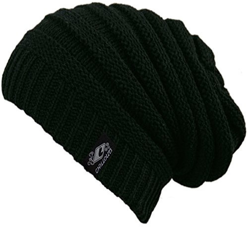 CHILLOUTS Erwachsene Mütze Brian, Black, One Size