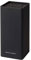 ECHTWERK Ceppo di coltelli Universale Quadrato, portacoltelli, organizzatore per coltelli da Cucina, Pratico Supporto, Contenitore salvaspazio per coltelli con Inserto in setola, Nero, 30 cm