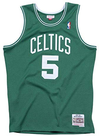 Mitchell & Ness NBA Swingman Road Jersey Celtics 07 Kevin Garnett Kelly Green 2XL