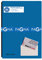 Pagna Unterschriftsmappe blau, 20-teilig, mit Color-Einband und dehnbarem Rücken