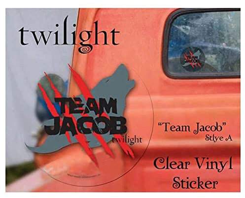 Twilight Sticker Aufkleber Team Jacob, rund