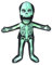 Silly Puppets Handpuppe, Skelett, leuchtet im Dunkeln, 35,6 cm