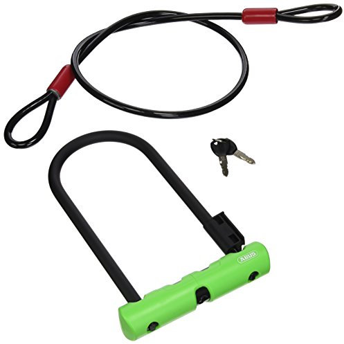 ABUS Ultra 410 U-lock w/Cable 230mm with 10mm x 120cm 9 Bike U Lock