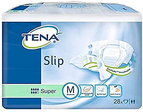 TENA SLIP SUPER MEDIUM 28'S