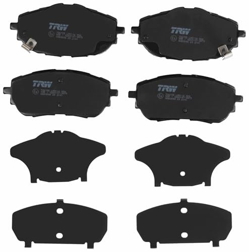 TRW GDB3598 Bremsbelagsatz 4-Teilig für Toyota Corolla IM (_E18_) 2012-2018 Vorderachse und Andere Fahrzeuge