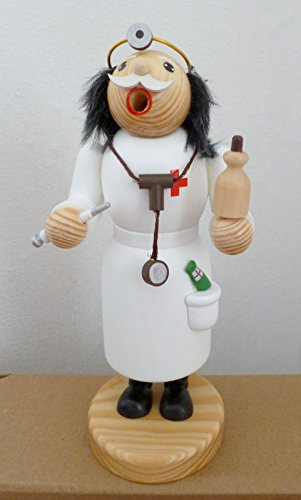 Expertic Räuchermann - Arzt 20cm Metall