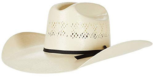 Ariat Unisex Adult 10X Weave Shantung Hat, Ivory, 7-3/8