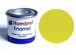 Humbrol Model Enamel Paint No.099 Matt Lemon, AA1095