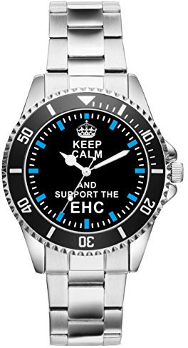 KIESENBERG München Eishockey Geschenk Artikel Idee Fan Uhr 2076