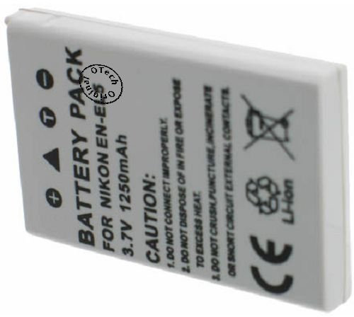 Batterie Compatible avec Nikon COOLPIX P500 - Otech