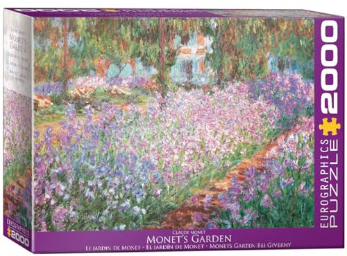 Eurographics 2000 Teile - Monets Garten, Monet, Verschiedene Farben