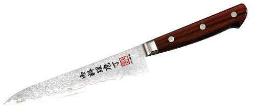 Al Mar Kochmesser, 33 Lagen Damast, Cocobolo-Schalen