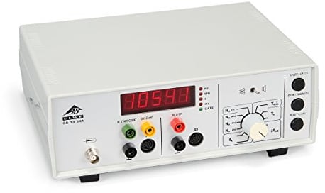 3B Scientific Physik Lehrmittel - Digitalzähler (230 V, 50/60 Hz) - zur Zeit- und Frequenzmessung und zum Zählen von Ereignissen und Impulsen