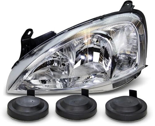 ATEC Germany 1x Hauptscheinwerfer vorne links H7 Frontscheinwerfer ohne Elektromotor, Kompatibel mit OPEL COMBO Kasten/Großraumlimousine, COMBO Tour, CORSA C (X01), CORSA C Kasten/Schrägheck (X01)