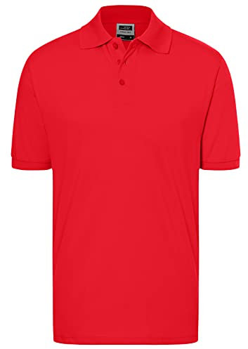James & Nicholson Poloshirt Classic | Farbe: signal-red | Grösse: M