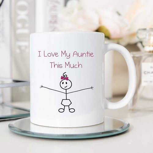 60 Second Makeover Limited I Love My Auntie This Much Girls Mug Gift