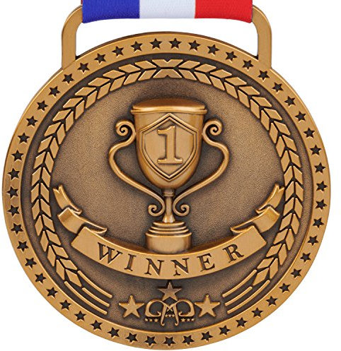 Prestige Palace Awards 1st Place Winner Gold Award Medaille, Antikgold