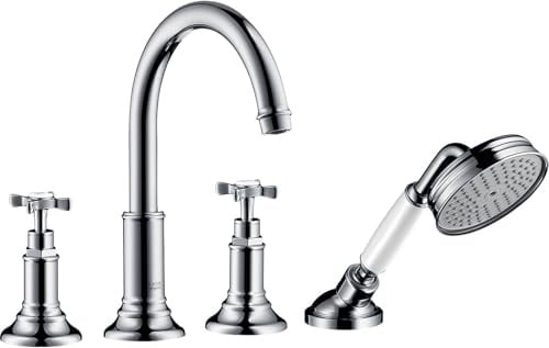 Hansgrohe 16544000 Axor Montreux 4-Loch Fliesenrand Armatur DN 15, chrom