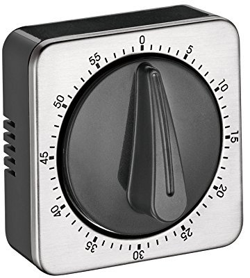 Cilio 294538 - Timer cube acero inox mate (h.nr.)