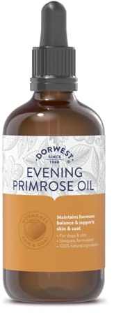 Dorwest Herbs Evening Primrose Oil Liquid for Dogs and Cats 100 ml