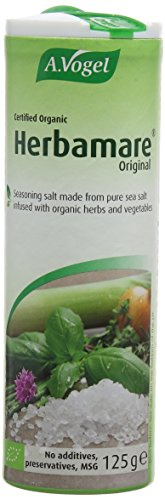 BIOFORCE Organic Herbamare Herb Seasoning Sea Salt 125g (PACK OF 6)