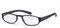 FILTRAL Extrem leichte Lesebrille in der Trendfarbe Schwarz/Moderne eckige Lesehilfe für Damen & Herren / +1,50 dpt F4523333