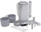 Netagon 12V In-Car Kettle - Portable Travel Electric Tea & Coffee Maker for Caravans, Motorhomes, Boats - Includes Cups, Utensils, and Mounting Bracket - Ideal for Camping & Festivals