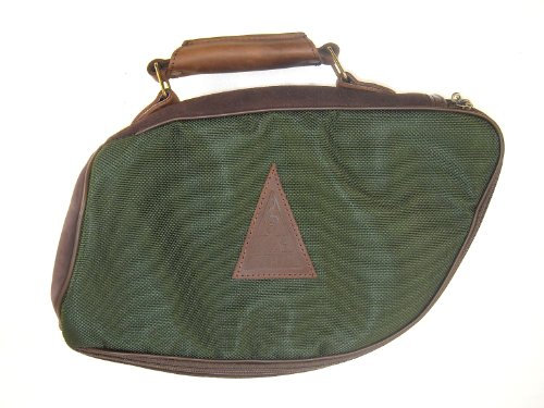 Kühnl & Hoyer Fürst Pless Horn Tasche Grün Horn Case